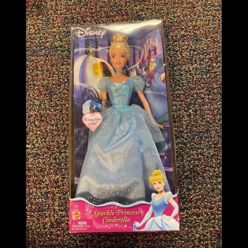 Sparkle princess Cinderella Barbie